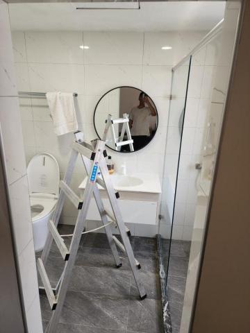 崧泰工程 - 衛浴組  天花板 砍燈 收尾 完成 浴室 翻新改格局