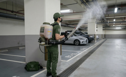 普菲特病媒防治 - 大樓地下室