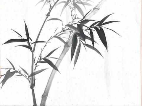 書畫/陪玩 - 水墨寫意-竹子