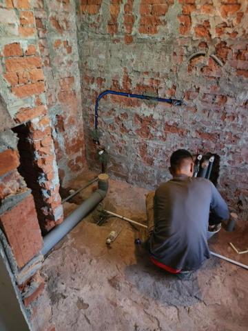 崧泰工程 - 水電路  改路線 拉新