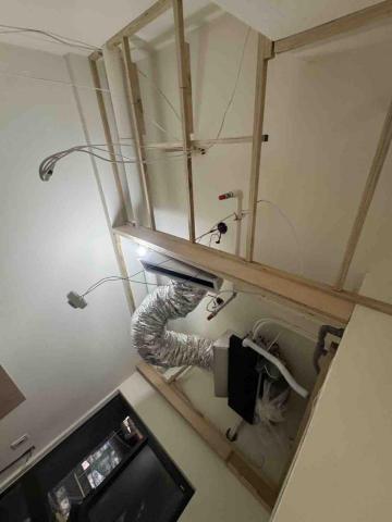 勝陽空調電器行 - 裝潢案場 吊隱式冷氣安裝