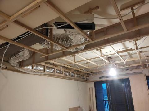 玉山冷氣工程行 - 隱藏式冷氣風管配置施工