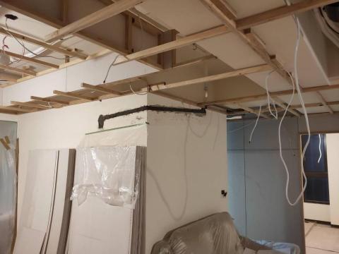 玉山冷氣工程行 - 裝潢場隱藏式冷氣排水變更施工