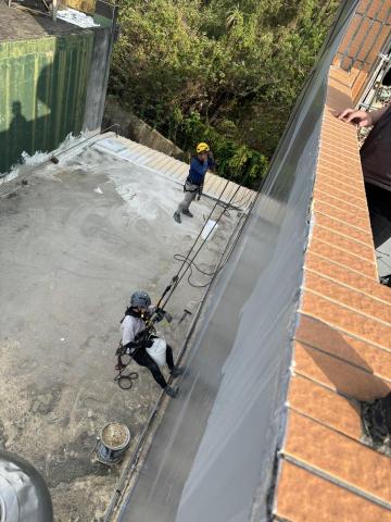 昕鴻工程 - 外牆防水作業（吊掛作業）