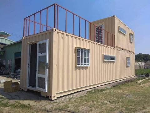 湧森油漆藝術塗料工程 - 貨櫃屋隔熱