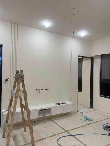 大吉工程行 - 湖口：天花板施工+ TV櫃+造型壁面+油漆施工