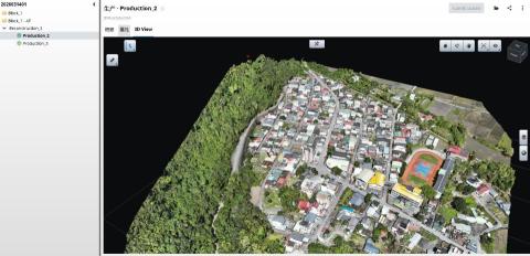 飛狗 - 空拍後建模