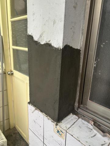 林明翰 - 牆面局部空鼓剝落打除
泥作復原
