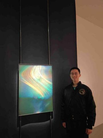 提供書法服務的專家蘇冠宇