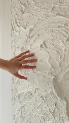 Lisa張 - 肌理繪製，讓畫作質感為空間增加層次