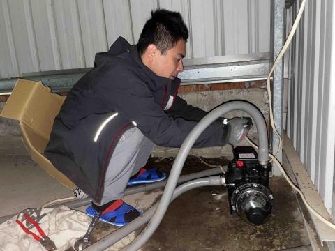 鋐鎧有限公司 - 更換頂樓加壓馬達