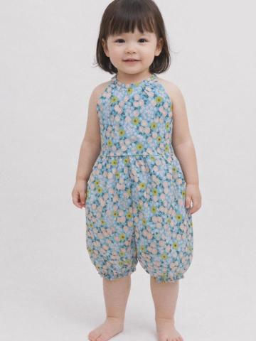 水日縫紉手作 - 美背連身褲