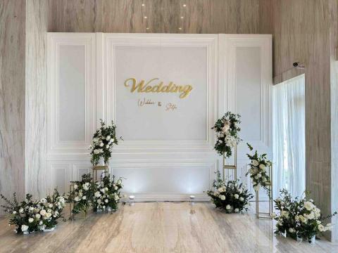 曾玟瑜 - 無背板婚禮佈置