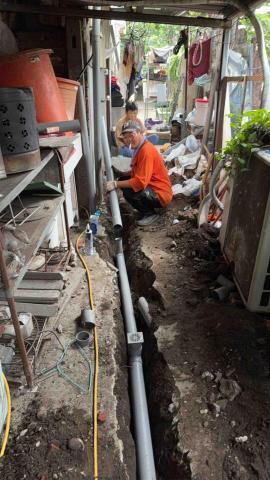 鋐鎧有限公司 - 地板排水 施作