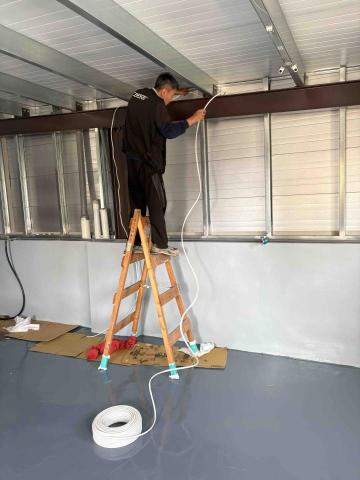 鋐鎧有限公司 - 新增迴路
拉電源施工照