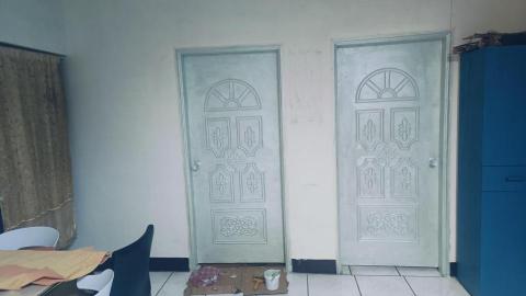 簡健得 - 天鵝絨漆改色後