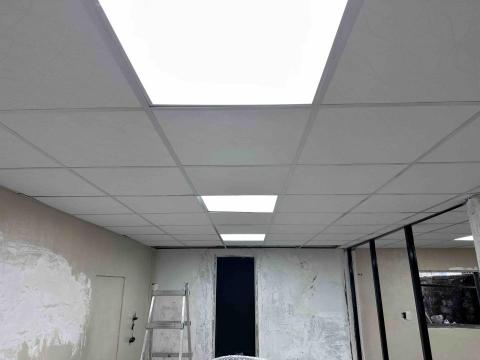 後山工程 - 輕鋼架施作