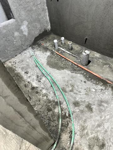 泥景澄工程行 - 太平透天案浴室打除電線重拉泥作打底