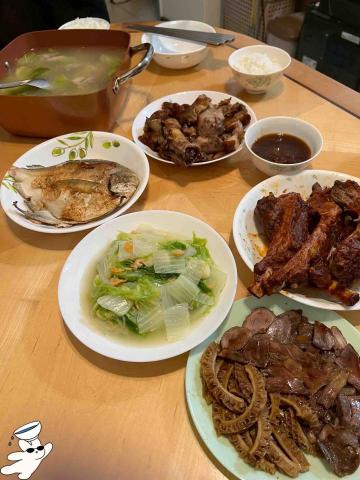 安心食驗室｜到府料理 - 這樣的一桌菜你幾點回家～