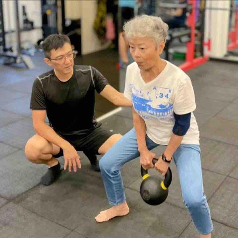 Frank (法藍克） - 銀髮組肌力訓練指導員