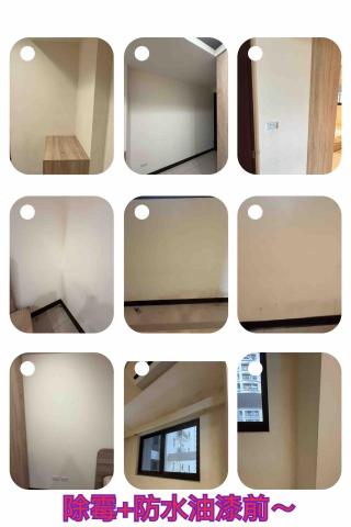 ꧁ 忻ꨄ 承🝮 企業社🝮 ꧂ - 115年3月23日龜山除霉+防水油漆前～