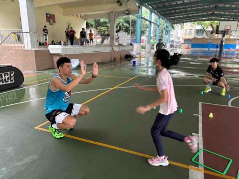 林靖瑱 - 幼兒籃球教學