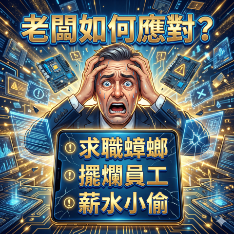 勞資權威陳民凱金豐SVIP顧問 - 求職蟑螂、薪水小偷、擺爛員工