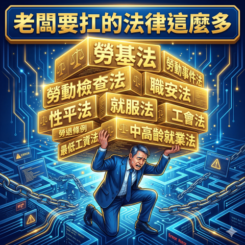 勞資權威陳民凱金豐SVIP顧問 - 老闆要扛的法律這麼多???