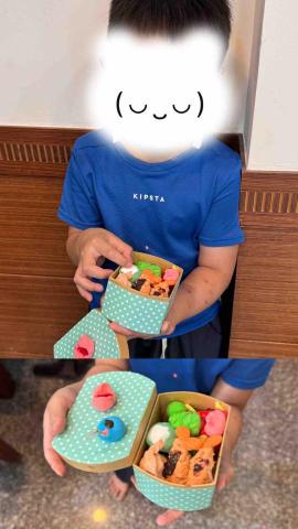 姚采伶 - 黏土課程紀錄：美味小便當