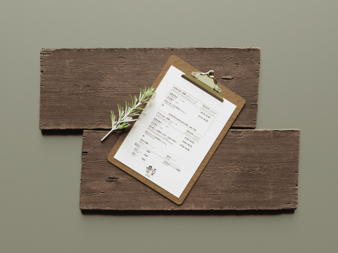 陳之勁｜餐飲專屬設計師｜菜單・DM・影片宣傳 - 文青水餃店菜單│中文+日文+英文設計