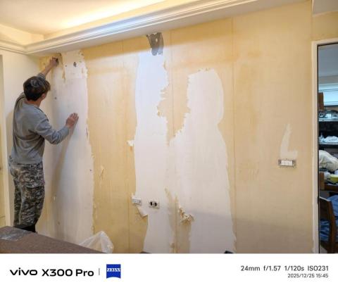 阿勳油漆 - 壁紙清除 改油漆