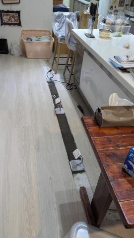 水電老唐 - 地板插座改裝水泥回填