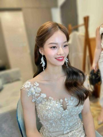 Miuchen 2 Make up 陳品妤 - 婚禮 敬酒晚禮服 捲度公主造型