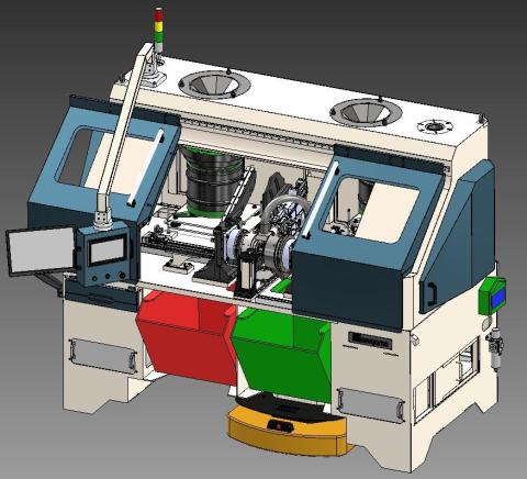 Eric Chou - 不同材料螺絲雷射焊接機