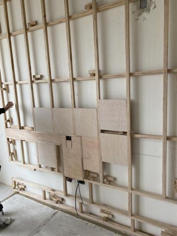 許淙閔 - 電視牆+貓道