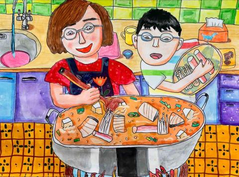 簡怡庭 - 學生繪