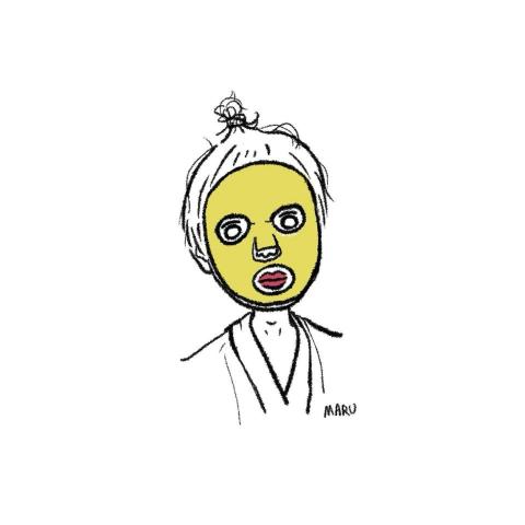 Maru - 敷面膜日常