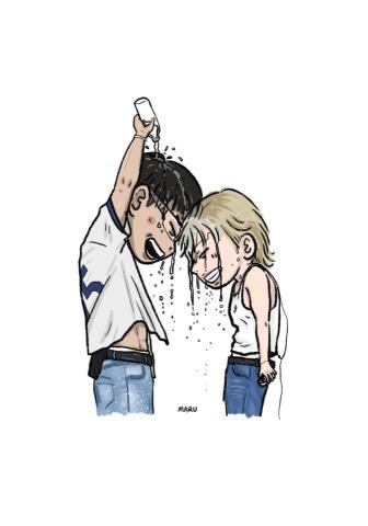 Maru - 這是我的偶像們
當時在waterbomb活動上可愛的互動太印象深刻(ˊo̶̶̷ᴗo̶̶̷`)