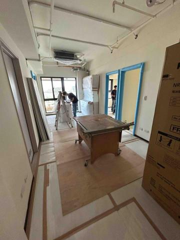 苡呈設計 - 木作工程進場