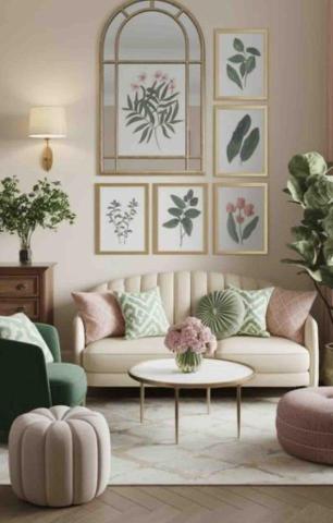 提供客廳佈置服務的專家小坪數（租屋）軟裝陪跑顧問