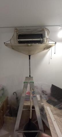 阿秋清洗洗衣機/抽油煙機/冷氣/水塔 - 分離式冷氣清洗