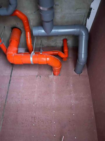 輕隔間天花板工程 - 管道