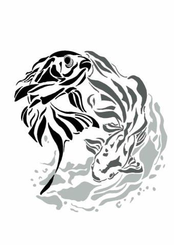 Li Hsin Yu (小魚） - 品牌服飾（已授權） 圖案設計原稿設計