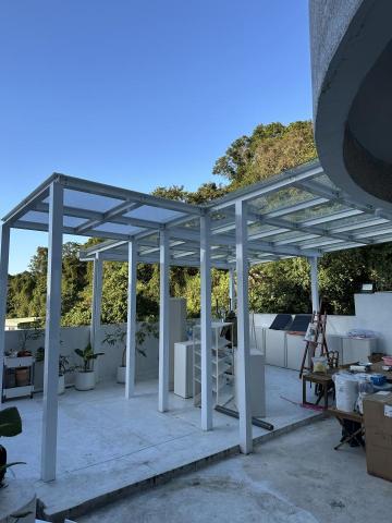 黃先生 - H型鋁鋼構增加活動空間，採光擋雨又美觀