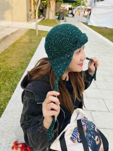 閒人出租 - 手作鉤針飛行帽