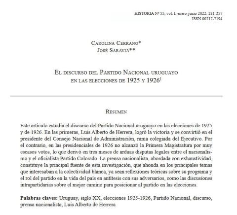 薩荷西 - 母語專業能力：西語學術期刊發表.