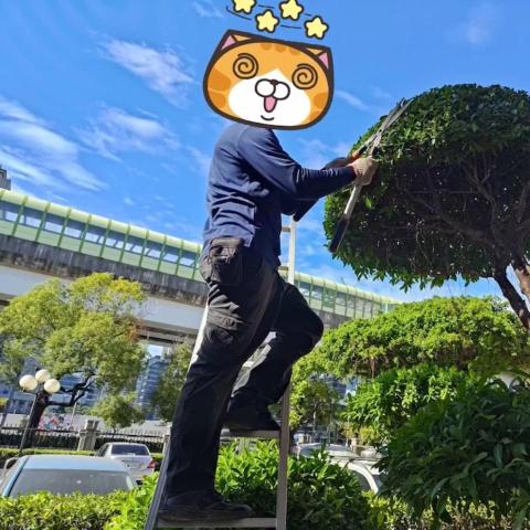 提供電梯維護服務的專家邱敬倫