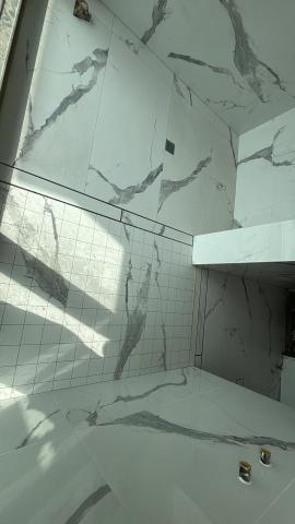 楊庭維 - 120*60浴室通鋪， 排水口隱藏式