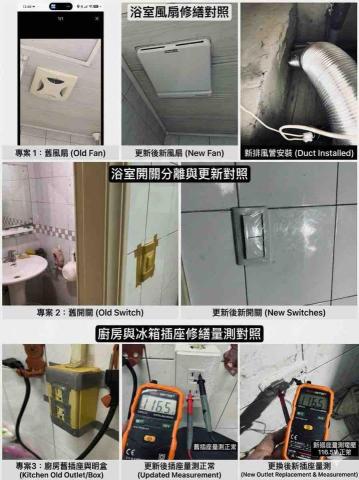水電職人-黃師傅🪛🔧🔨 - 排風扇及開關插座修繕