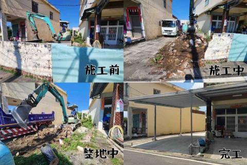 復寓工程有限公司 - 地坪整地改建停車庫